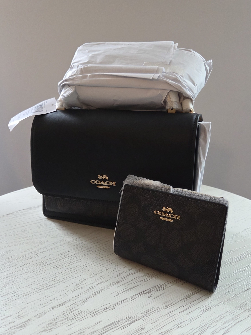 NEW Coach "Klare" Crossbody Bag & Wallet Set